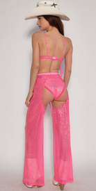 sequin chaps