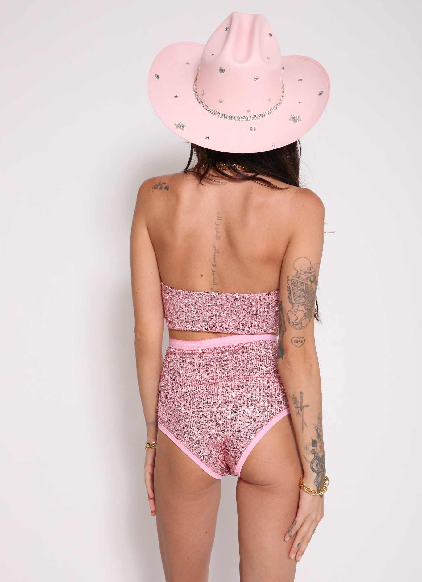 Sequin stretch bottoms