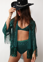 Sequin stretch bottoms