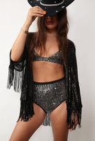 Sequin stretch bottoms